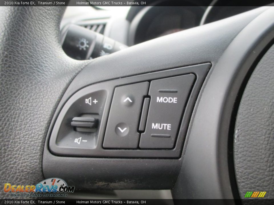2010 Kia Forte EX Titanium / Stone Photo #13