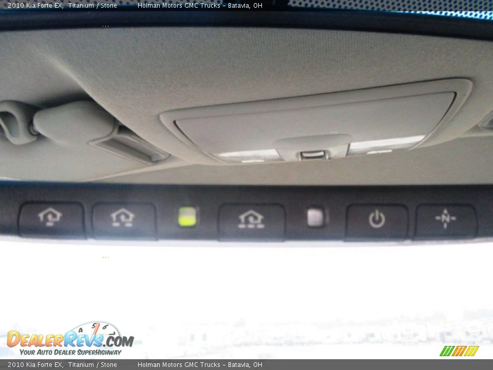 2010 Kia Forte EX Titanium / Stone Photo #17