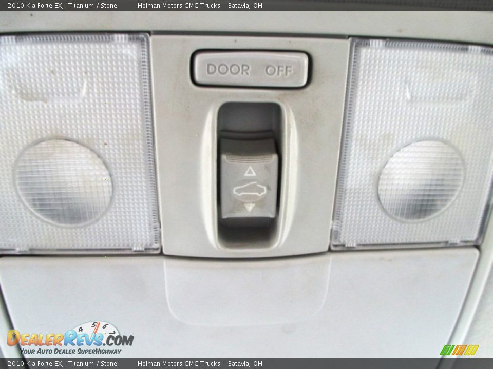 2010 Kia Forte EX Titanium / Stone Photo #18