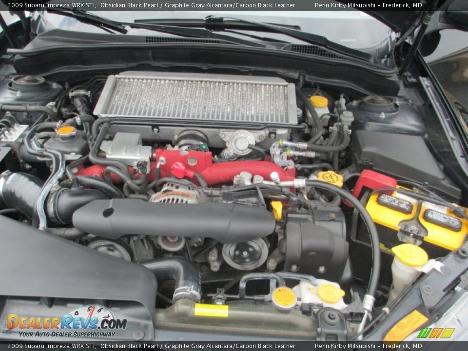 2009 Subaru Impreza WRX STi 2.5 Liter STi Turbocharged DOHC 16-Valve Dual-VVT Flat 4 Cylinder Engine Photo #36