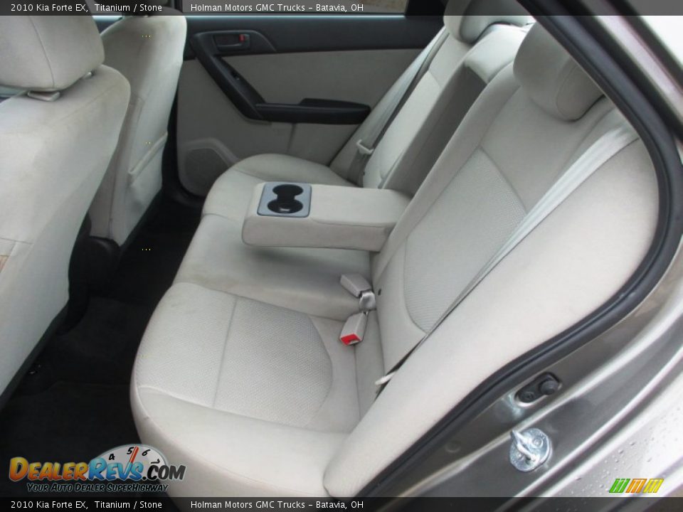 2010 Kia Forte EX Titanium / Stone Photo #21