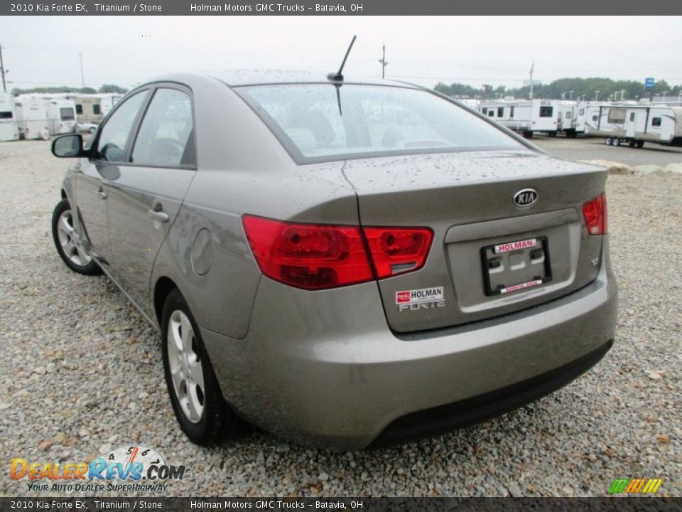 2010 Kia Forte EX Titanium / Stone Photo #23