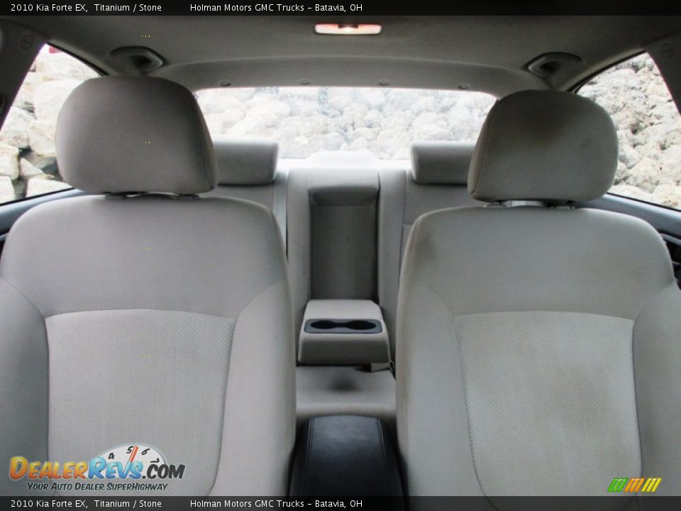 2010 Kia Forte EX Titanium / Stone Photo #27