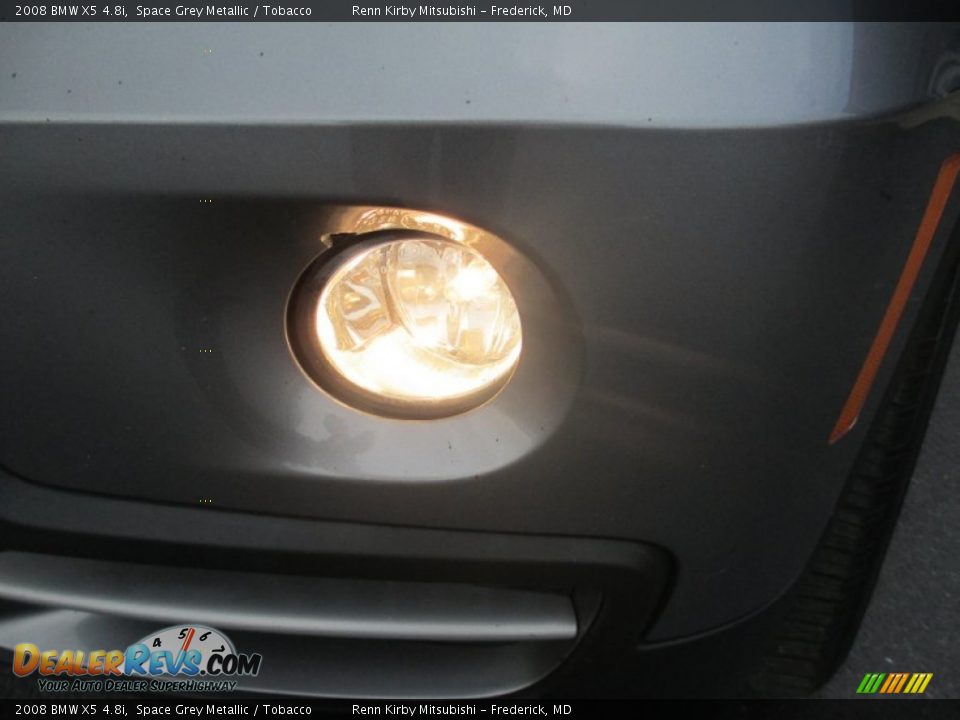 2008 BMW X5 4.8i Space Grey Metallic / Tobacco Photo #10