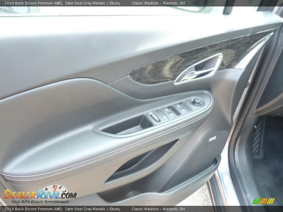 2014 Buick Encore Premium AWD Satin Steel Gray Metallic / Ebony Photo #2