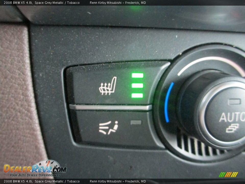2008 BMW X5 4.8i Space Grey Metallic / Tobacco Photo #34