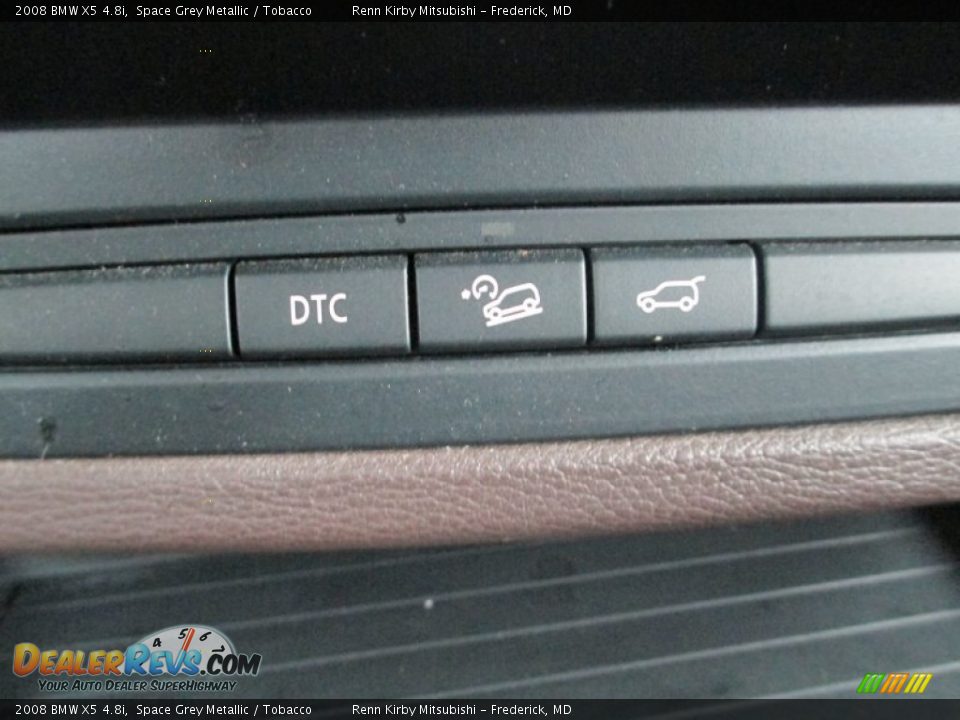 2008 BMW X5 4.8i Space Grey Metallic / Tobacco Photo #36