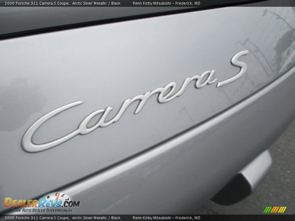2006 Porsche 911 Carrera S Coupe Arctic Silver Metallic / Black Photo #9