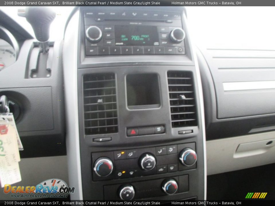2008 Dodge Grand Caravan SXT Brilliant Black Crystal Pearl / Medium Slate Gray/Light Shale Photo #8
