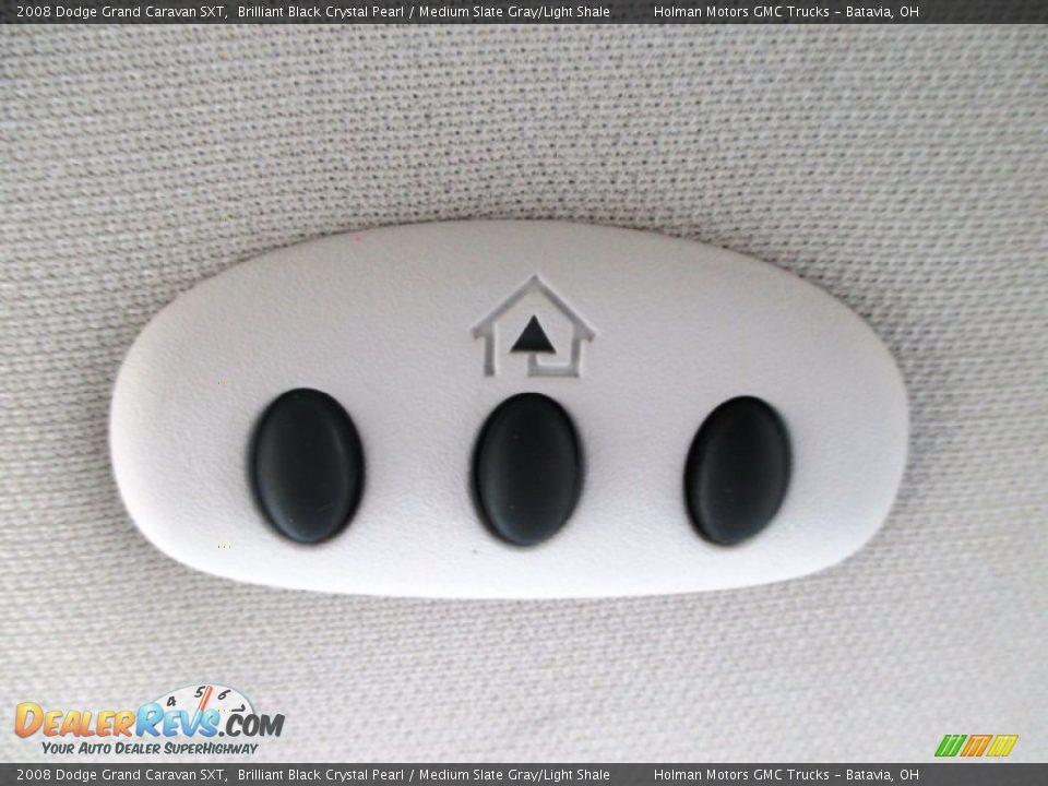 2008 Dodge Grand Caravan SXT Brilliant Black Crystal Pearl / Medium Slate Gray/Light Shale Photo #18