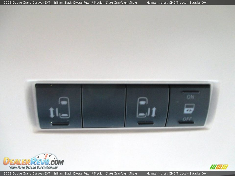 2008 Dodge Grand Caravan SXT Brilliant Black Crystal Pearl / Medium Slate Gray/Light Shale Photo #20