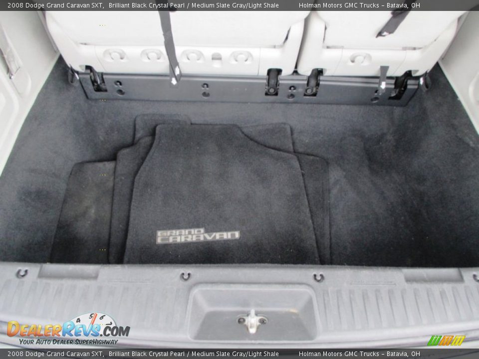 2008 Dodge Grand Caravan SXT Brilliant Black Crystal Pearl / Medium Slate Gray/Light Shale Photo #28