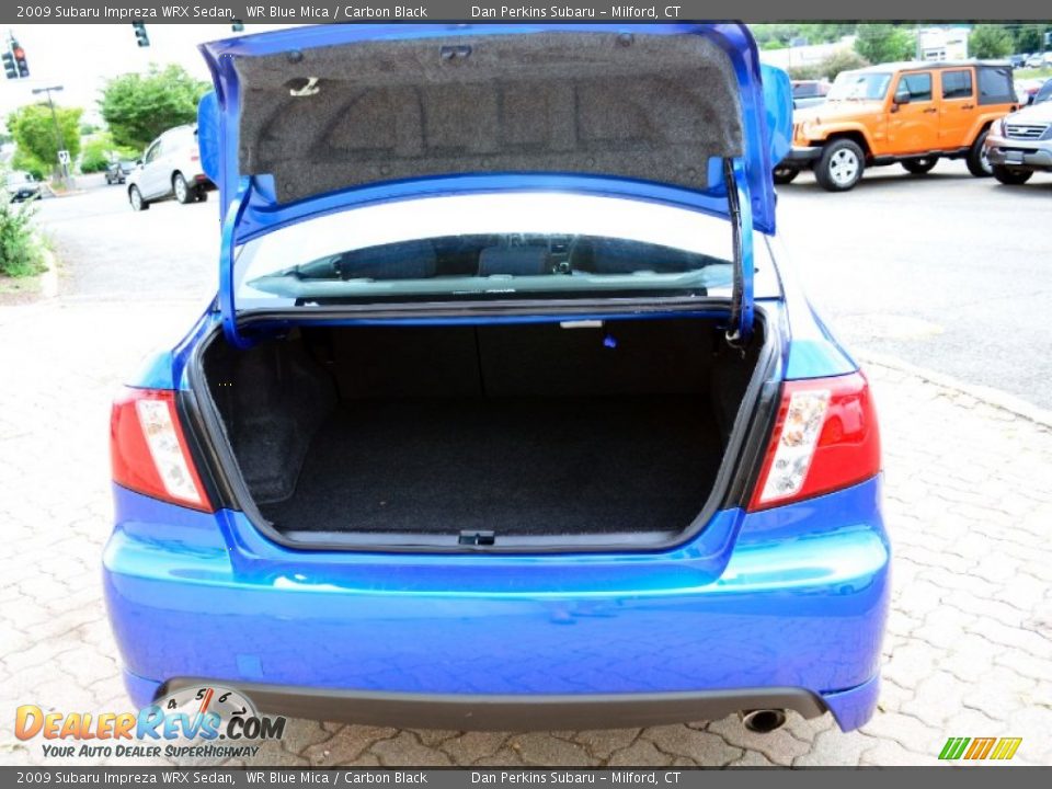 2009 Subaru Impreza WRX Sedan WR Blue Mica / Carbon Black Photo #8