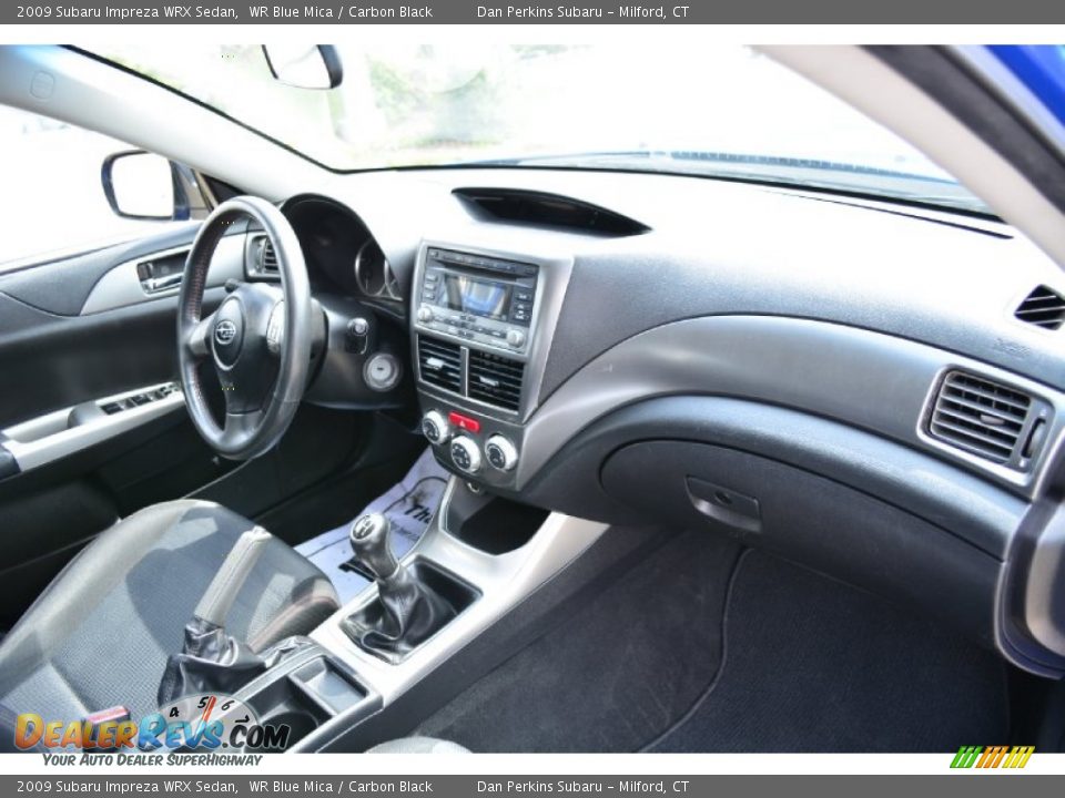 2009 Subaru Impreza WRX Sedan WR Blue Mica / Carbon Black Photo #9