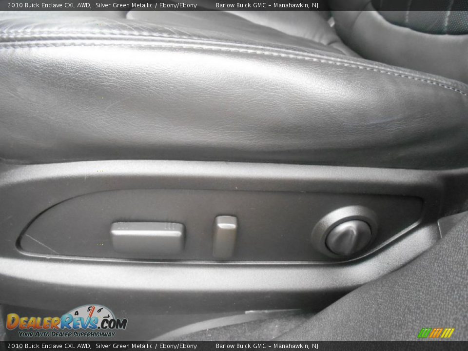 2010 Buick Enclave CXL AWD Silver Green Metallic / Ebony/Ebony Photo #15