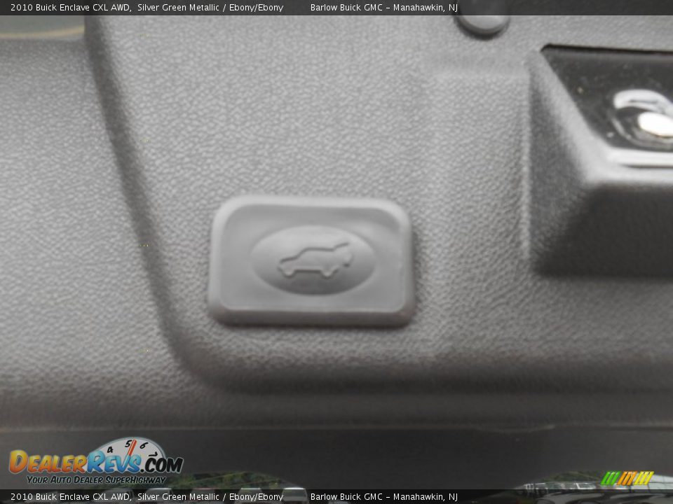 2010 Buick Enclave CXL AWD Silver Green Metallic / Ebony/Ebony Photo #22