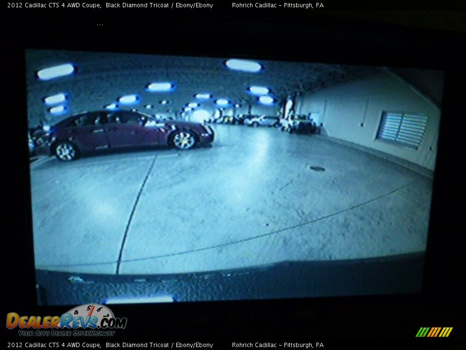 2012 Cadillac CTS 4 AWD Coupe Black Diamond Tricoat / Ebony/Ebony Photo #22