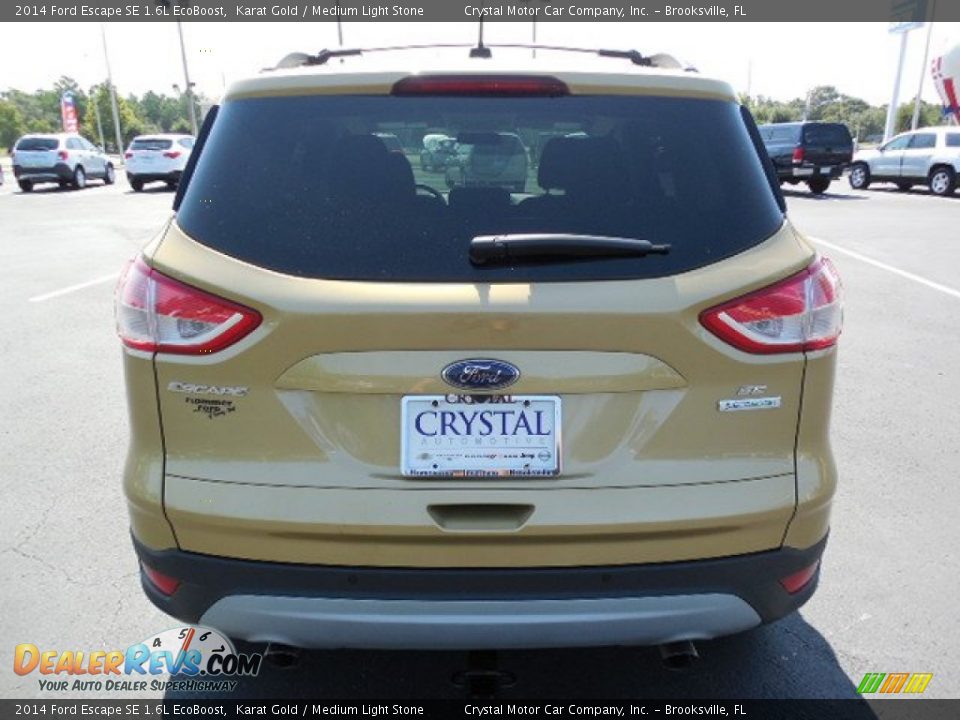 2014 Ford Escape SE 1.6L EcoBoost Karat Gold / Medium Light Stone Photo #8