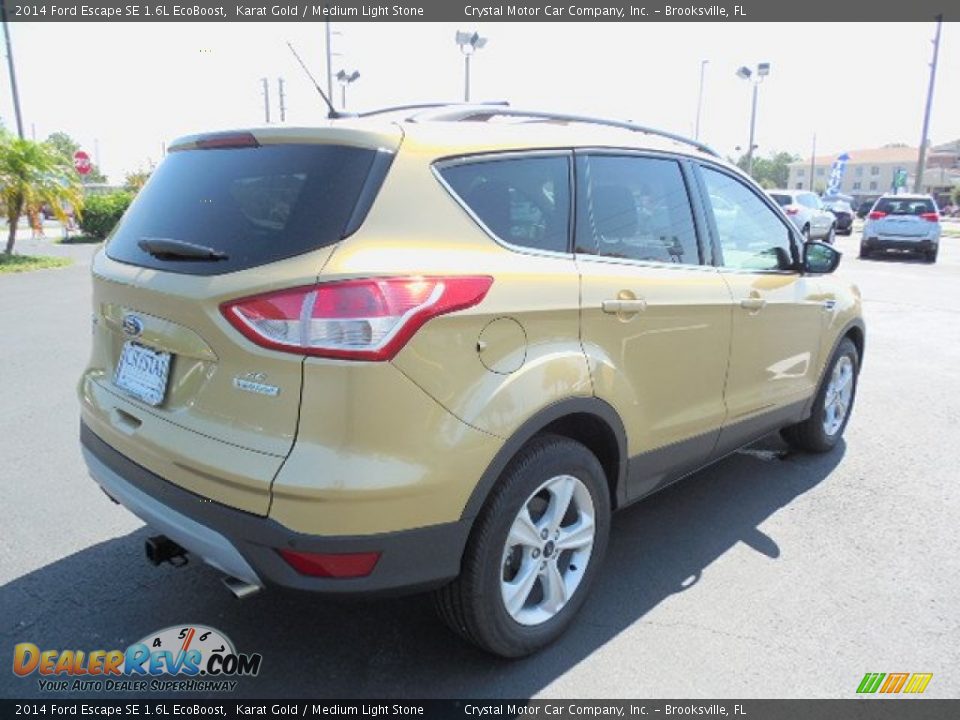 2014 Ford Escape SE 1.6L EcoBoost Karat Gold / Medium Light Stone Photo #9