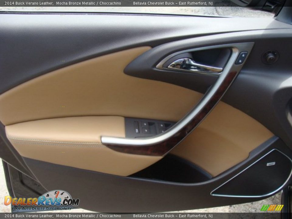2014 Buick Verano Leather Mocha Bronze Metallic / Choccachino Photo #6