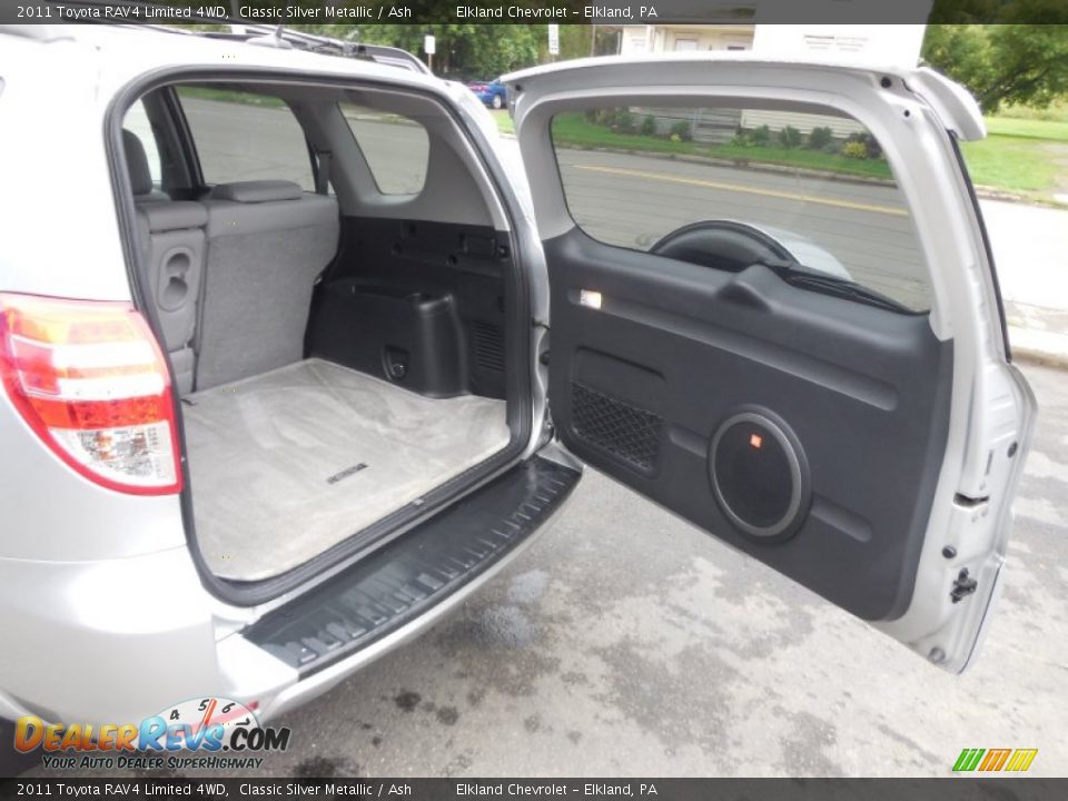 2011 Toyota RAV4 Limited 4WD Classic Silver Metallic / Ash Photo #14