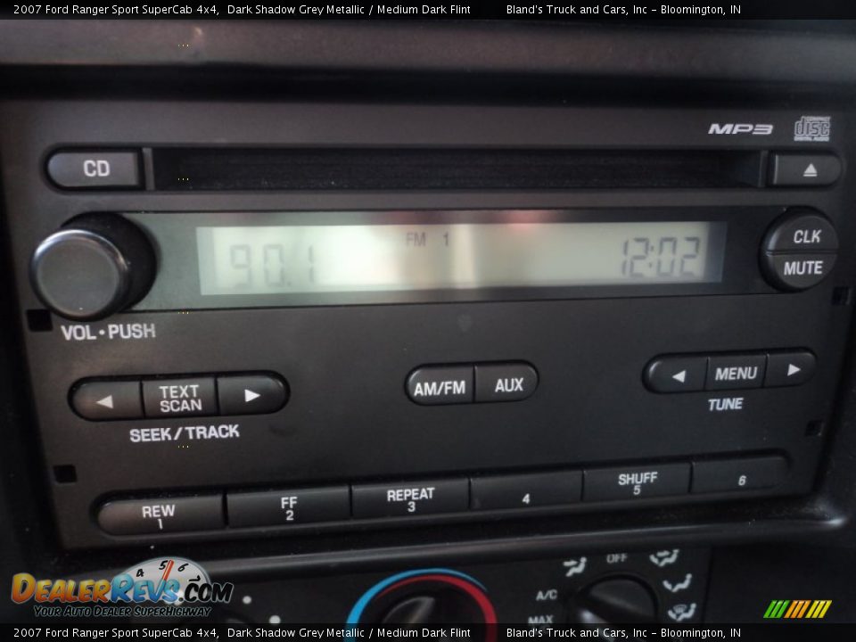 2007 Ford Ranger Sport SuperCab 4x4 Dark Shadow Grey Metallic / Medium Dark Flint Photo #10