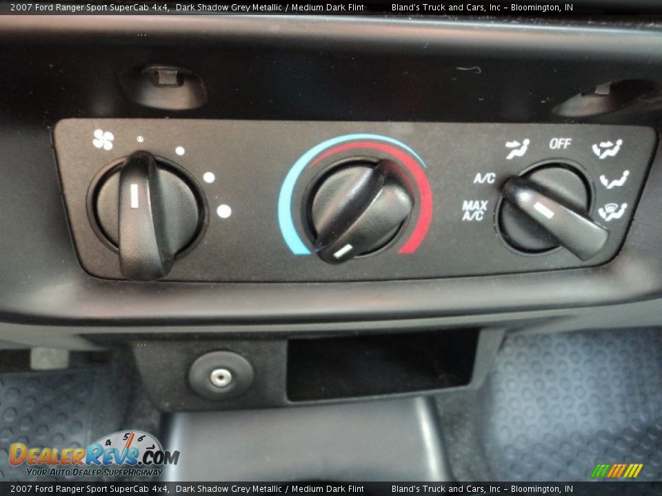 2007 Ford Ranger Sport SuperCab 4x4 Dark Shadow Grey Metallic / Medium Dark Flint Photo #11
