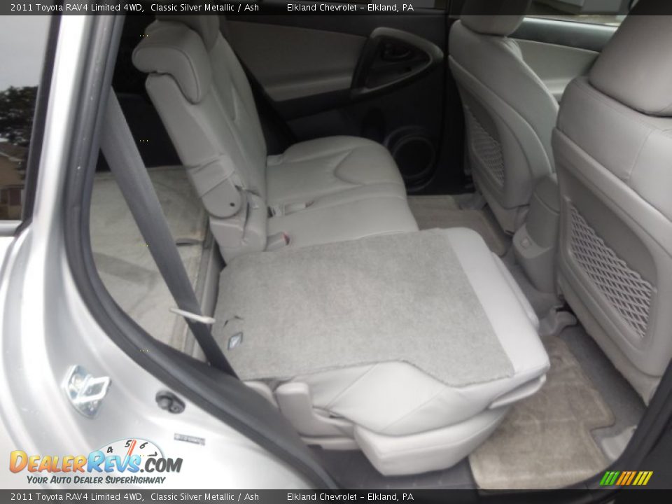 2011 Toyota RAV4 Limited 4WD Classic Silver Metallic / Ash Photo #20
