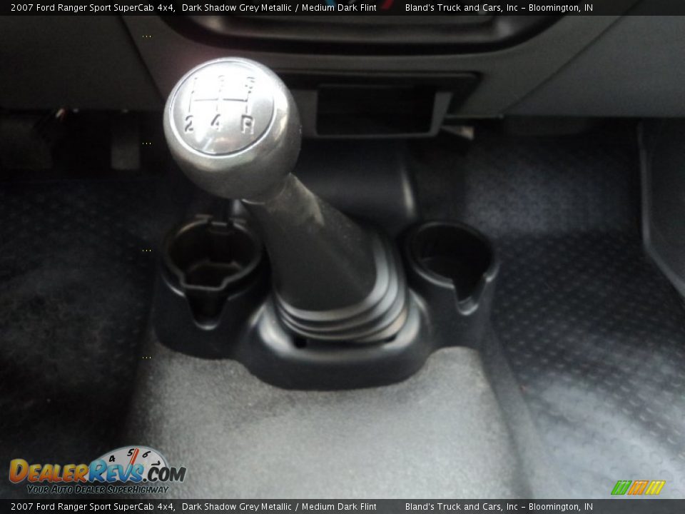2007 Ford Ranger Sport SuperCab 4x4 Dark Shadow Grey Metallic / Medium Dark Flint Photo #14