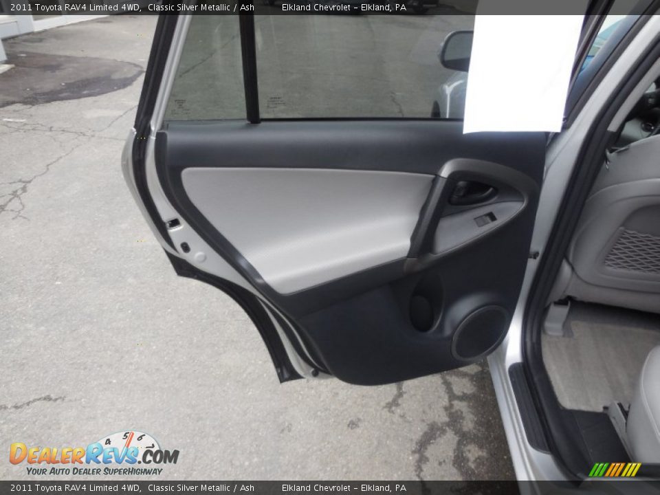 2011 Toyota RAV4 Limited 4WD Classic Silver Metallic / Ash Photo #21
