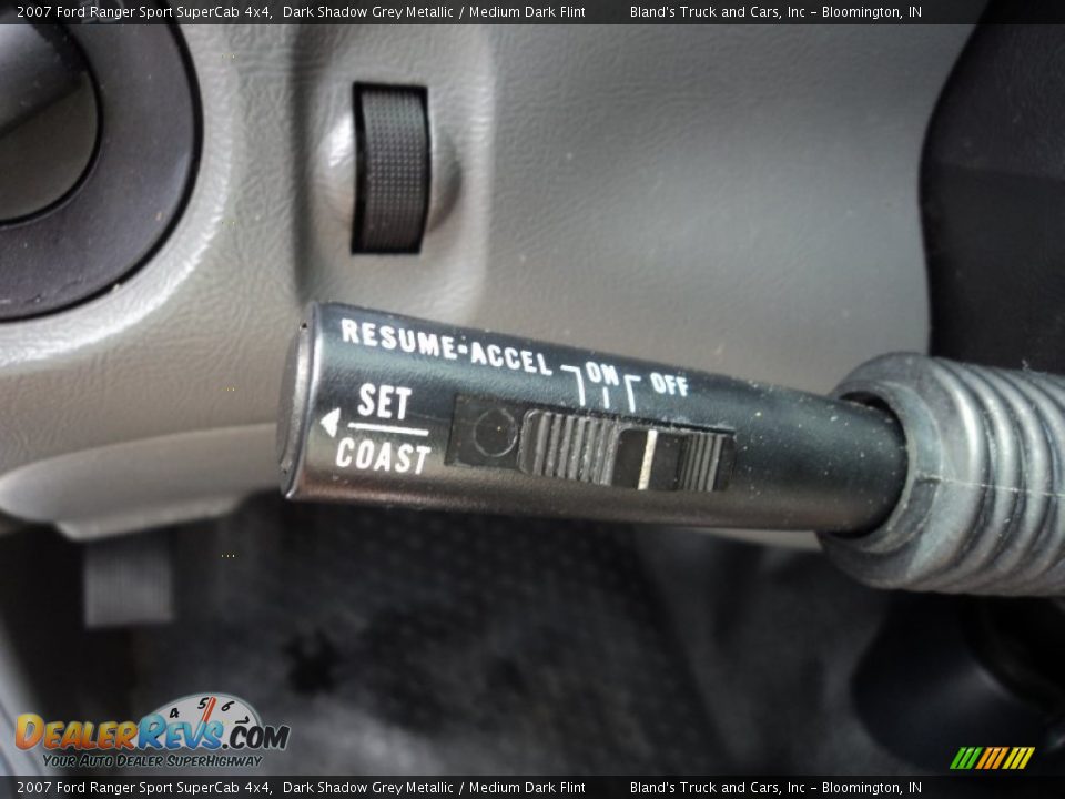 2007 Ford Ranger Sport SuperCab 4x4 Dark Shadow Grey Metallic / Medium Dark Flint Photo #15