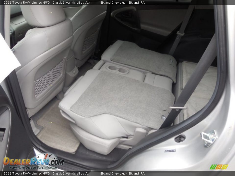 2011 Toyota RAV4 Limited 4WD Classic Silver Metallic / Ash Photo #22