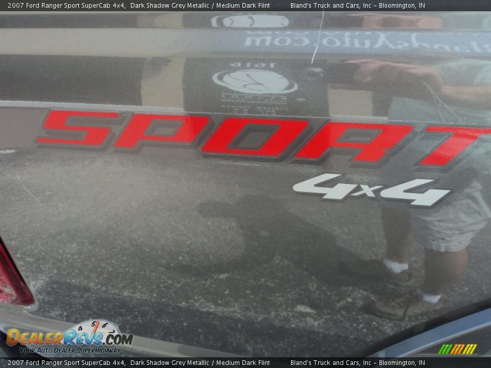 2007 Ford Ranger Sport SuperCab 4x4 Dark Shadow Grey Metallic / Medium Dark Flint Photo #20