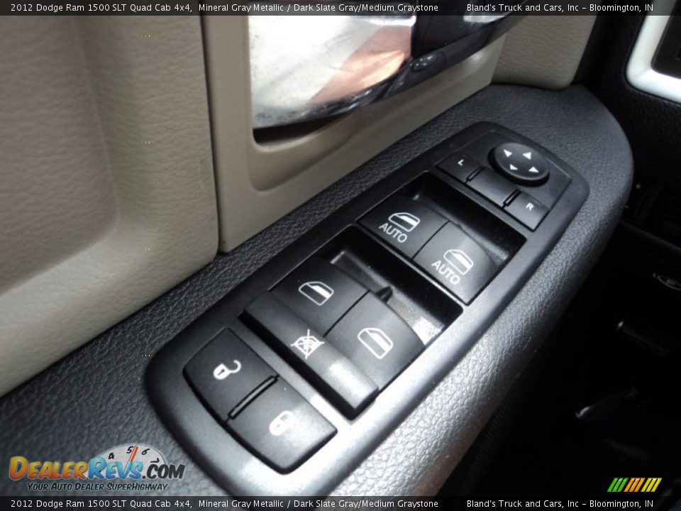2012 Dodge Ram 1500 SLT Quad Cab 4x4 Mineral Gray Metallic / Dark Slate Gray/Medium Graystone Photo #9
