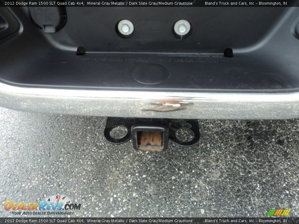 2012 Dodge Ram 1500 SLT Quad Cab 4x4 Mineral Gray Metallic / Dark Slate Gray/Medium Graystone Photo #27