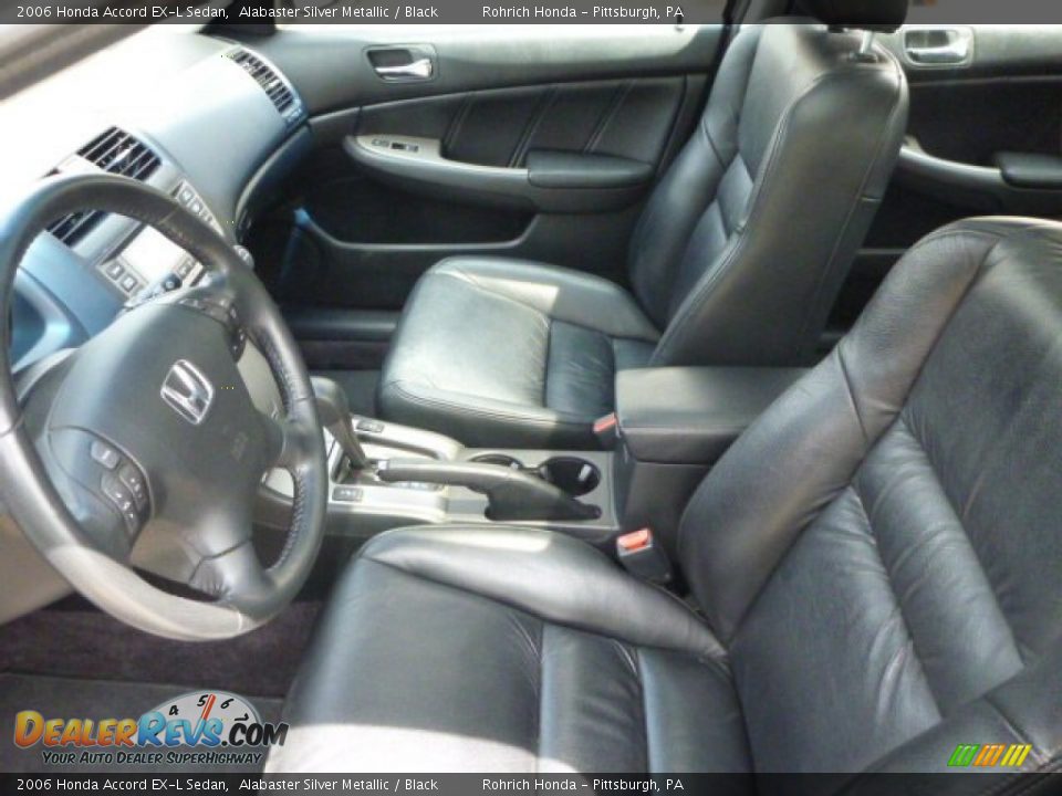 2006 Honda Accord EX-L Sedan Alabaster Silver Metallic / Black Photo #4