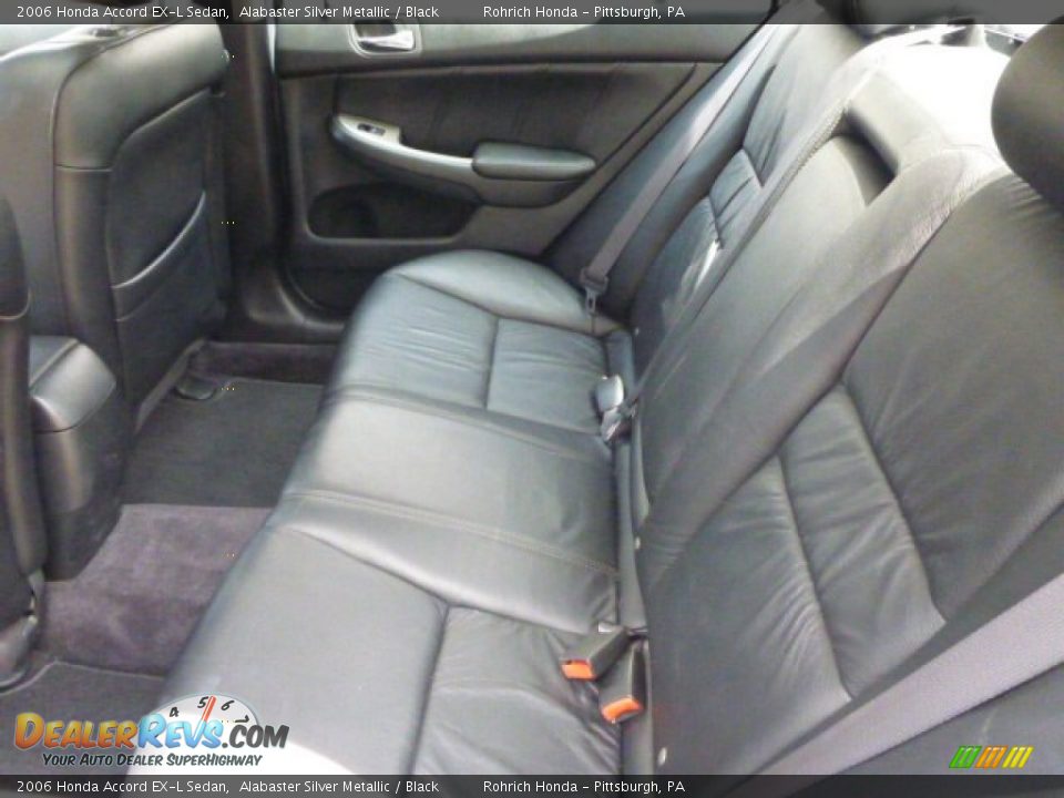 2006 Honda Accord EX-L Sedan Alabaster Silver Metallic / Black Photo #5
