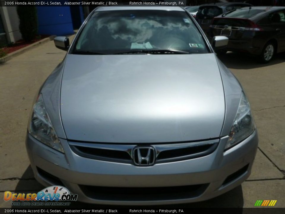 2006 Honda Accord EX-L Sedan Alabaster Silver Metallic / Black Photo #18
