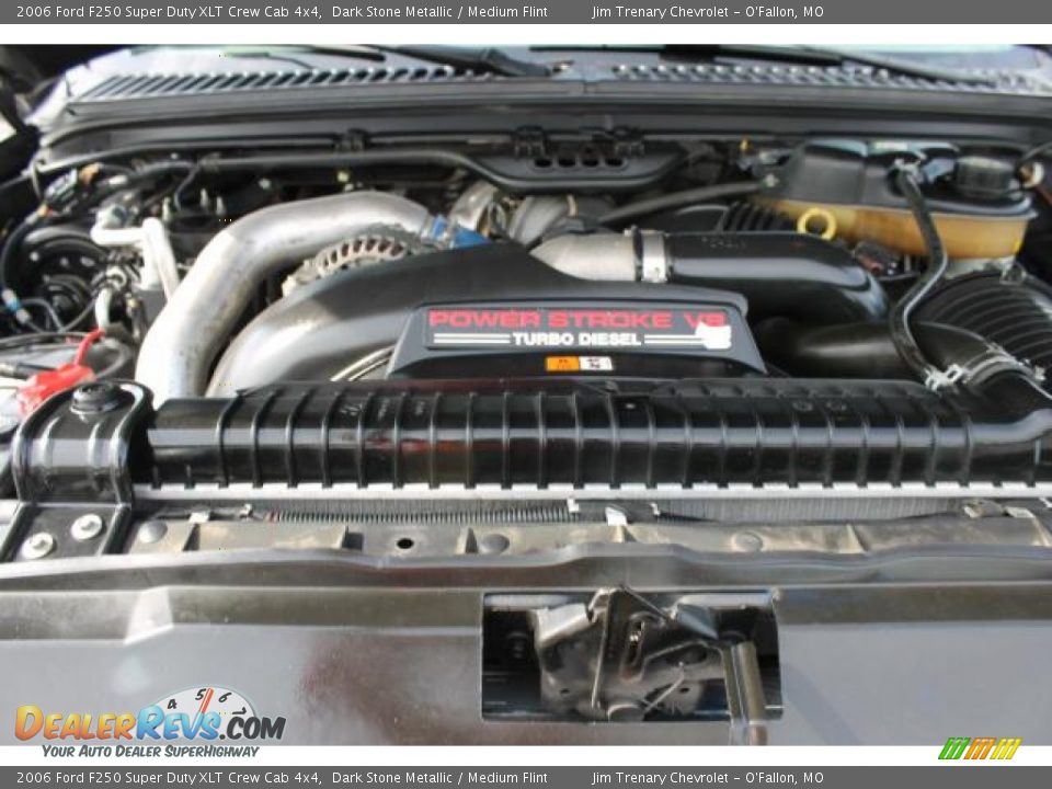 2006 Ford F250 Super Duty XLT Crew Cab 4x4 Dark Stone Metallic / Medium Flint Photo #7