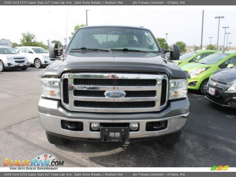 2006 Ford F250 Super Duty XLT Crew Cab 4x4 Dark Stone Metallic / Medium Flint Photo #8
