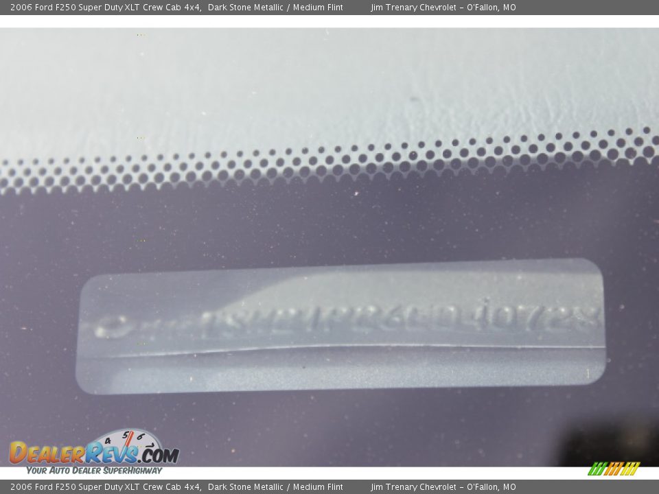 2006 Ford F250 Super Duty XLT Crew Cab 4x4 Dark Stone Metallic / Medium Flint Photo #17