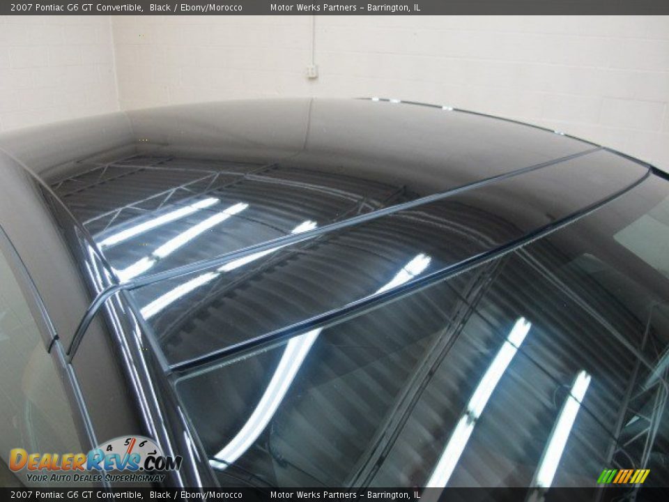 2007 Pontiac G6 GT Convertible Black / Ebony/Morocco Photo #12