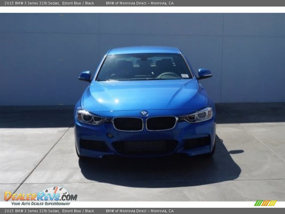 2015 BMW 3 Series 328i Sedan Estoril Blue / Black Photo #3