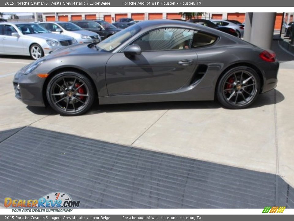 Agate Grey Metallic 2015 Porsche Cayman S Photo #4