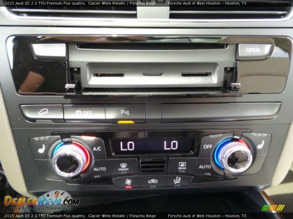 2015 Audi Q5 2.0 TFSI Premium Plus quattro Glacier White Metallic / Pistachio Beige Photo #23