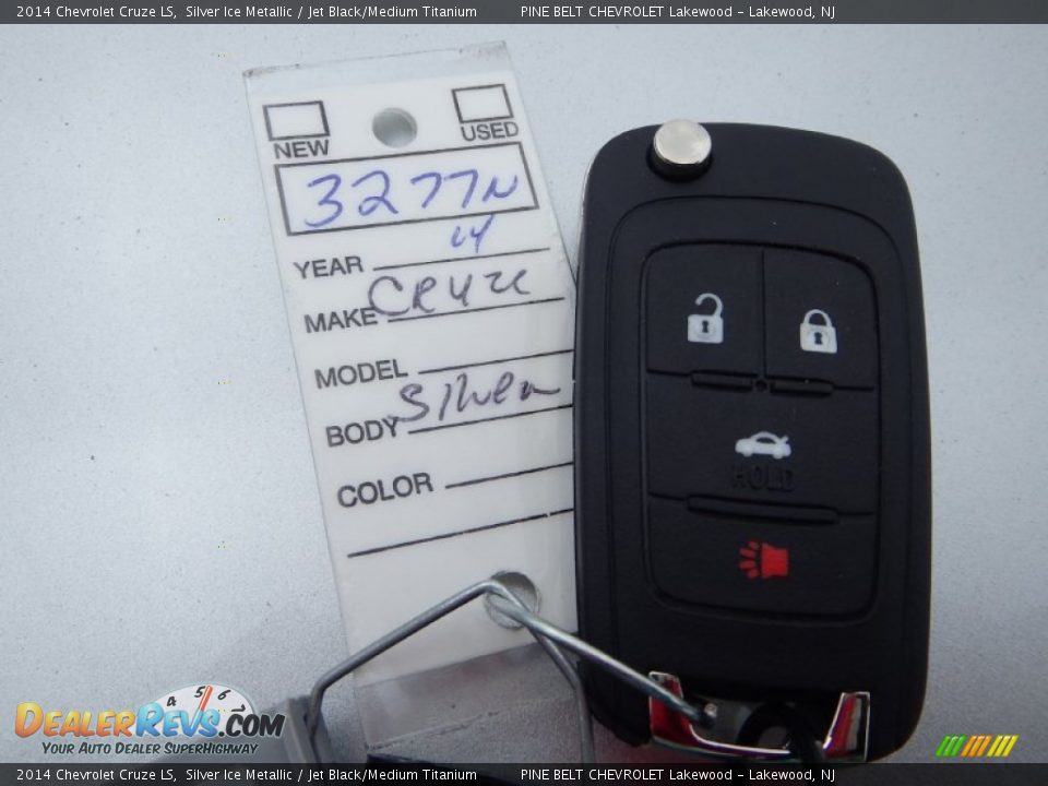 2014 Chevrolet Cruze LS Silver Ice Metallic / Jet Black/Medium Titanium Photo #8