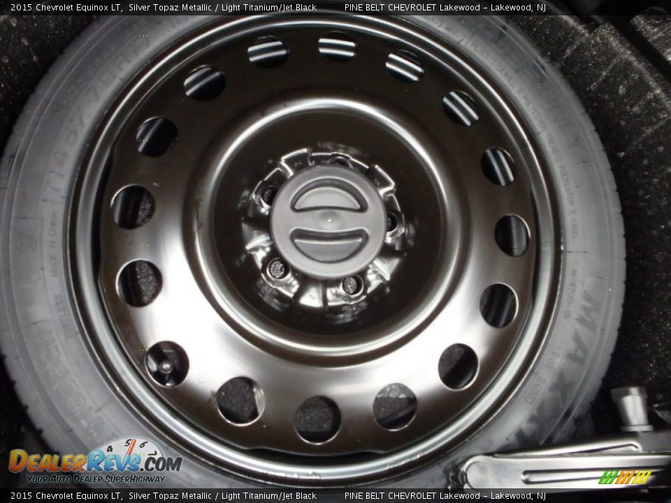 2015 Chevrolet Equinox LT Silver Topaz Metallic / Light Titanium/Jet Black Photo #10