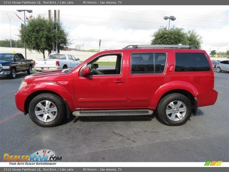 Red Brick 2010 Nissan Pathfinder LE Photo #4