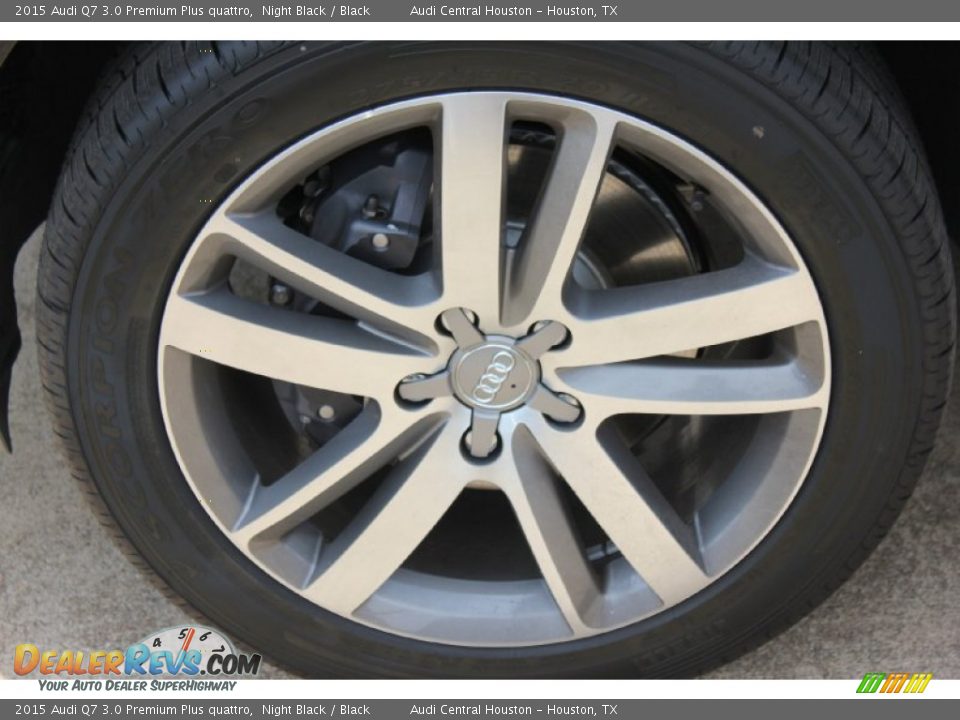 2015 Audi Q7 3.0 Premium Plus quattro Night Black / Black Photo #4