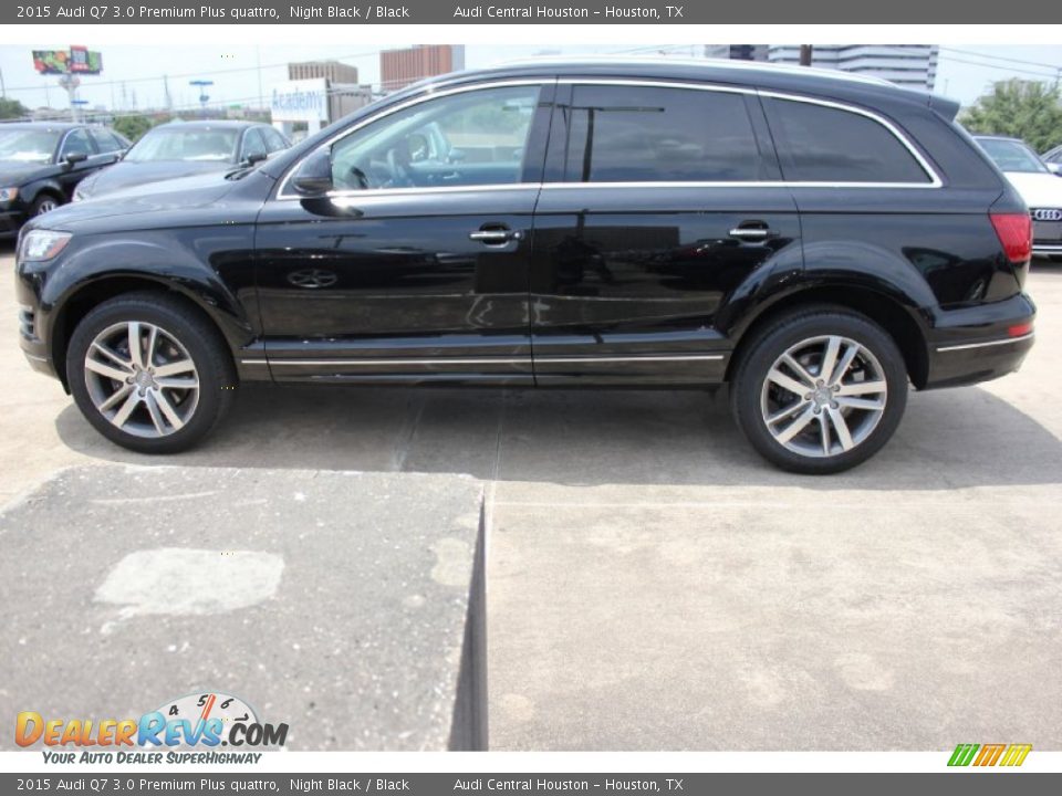 2015 Audi Q7 3.0 Premium Plus quattro Night Black / Black Photo #5